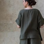 SHORT OLGA RELAX OLIVA