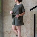 SHORT OLGA RELAX OLIVA