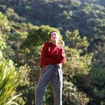 CALÇA TWEED DE ALGODÃO 