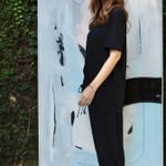 CALÇA CELINE DE MALHA - PRETA