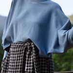 TRICOT FRANCINE - AZUL CLARO