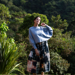 TRICOT FRANCINE - AZUL CLARO