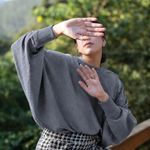 TRICOT FRANCINE - CINZA