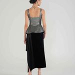 Blusa peplum Vivienne inox