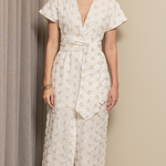 Vestido bordado midi