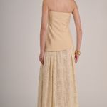 Vestido longo paetê Santorini