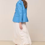 Blazer cotton Livia - azul sky
