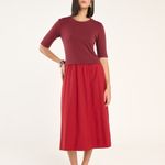 Vestido Bordeaux
