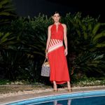 Vestido Vitoria flame