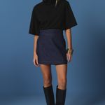 T-shirt Gola Drapeada