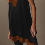 Vestido Lingerie Curto preto/ambar