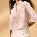 Camisa Cropped Listras 