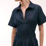 Blusa Jeans Nervuras