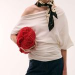 Blusa Gola Drape Ombro