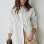 Camisa Bord. Flor