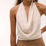 Blusa Fte Unica Chiffon off white