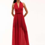 Vestido Crinckle Amarração Fte