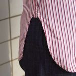 Camisa Mix Listras rose/vinho