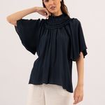 BLUSA GOLA CREPONE