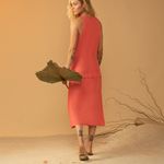 VESTIDO MIDI LINEN