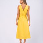 VESTIDO D.V MIDI LINHO