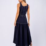 VESTIDO MIDI VISCO LINEN