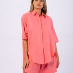 CAMISA ALONGADA LUAU