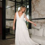 VESTIDO LONGO BRILHO