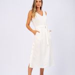 VESTIDO D.V MIDI LINHO
