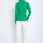 BLUSA M/L GOLA ALTA VISCO