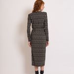 VESTIDO MIDI ART FLUITY