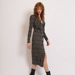 VESTIDO MIDI ART FLUITY