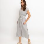 VESTIDO MIDI NAVY