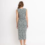 VESTIDO MIDI FLUITY DROP