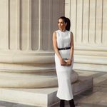 SAIA MIDI TRICOT TELA