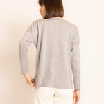BLUSA M/L BRILHO TRICOT