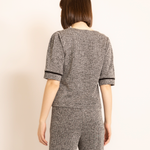 BLUSA ZIPER RISCAS