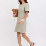 VESTIDO CURTO LINHO 100%