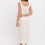 VESTIDO MIDI LINHO 100%