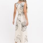 VESTIDO MIDI FOLHAS