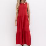 VESTIDO MIDI CREPE