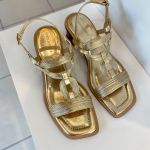 SANDALIA OKLEY OURO