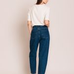 CALCA BARREL JEANS MANDARINA