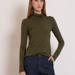 BLUSA GOLA ALTA VISCO
