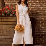 VESTIDO MIDI SLUB