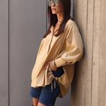 BERMUDA JEANS MANDARINA