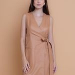 VESTIDO CACHECOUER COURO