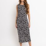 VESTIDO MIDI FLUITY DROP