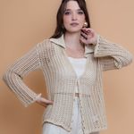 CASAQUETO NATURALE TRICOT