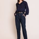CALCA AMPLA BASIC JEANS